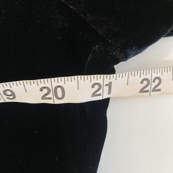 GO SILK Women's M Velvet Black Jacket Silk Blend Long Sleeves Regent Holidays - Picture 11 of 12